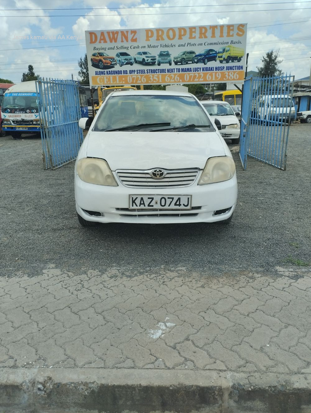 2000 TOYOTA COROLLA